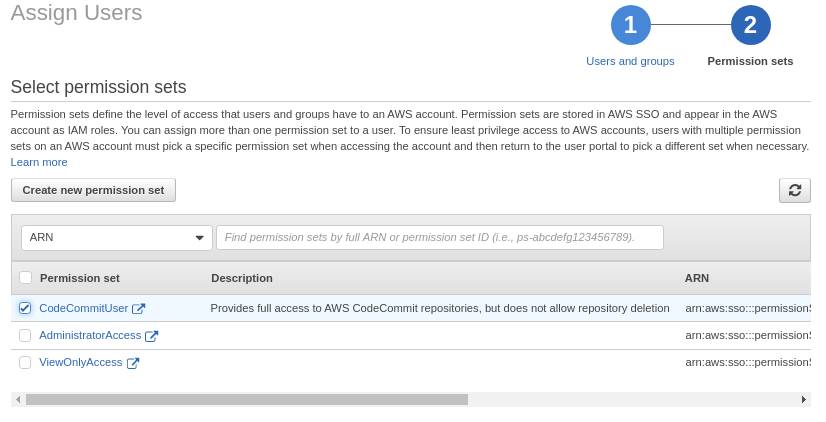 AWS SSO form to add users to group page 2